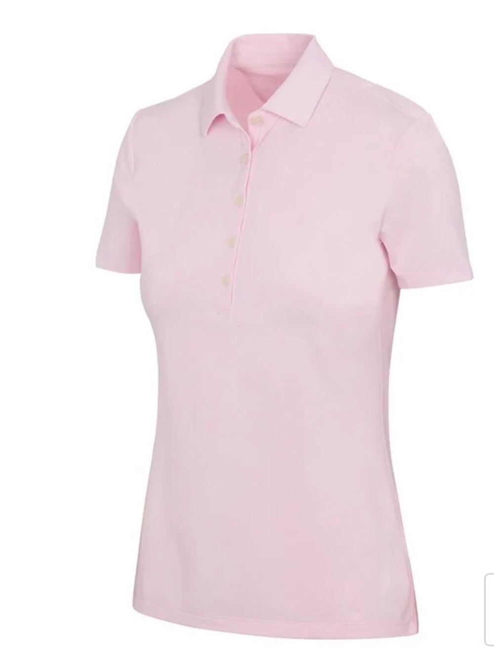 Greg Norman Collection Light Pink Women's Button-Down Polo